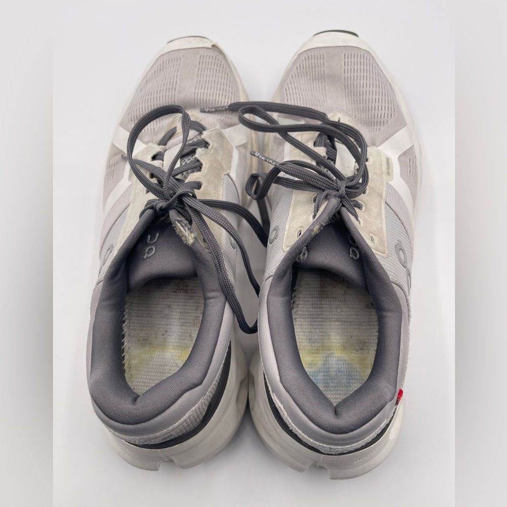 On Cloudrunner 2 Mens 8.5 Shoes Running Walking Gray Sneaker Athletic Swiss - Picture 2 of 8